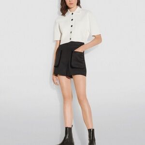 SANDRO H20 Ellie Black Shorts